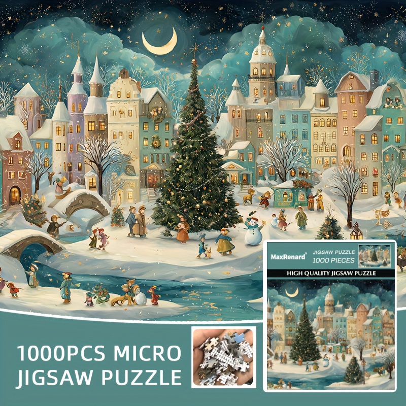 Jigsaw Puzzle Adult - 성인용 크리스마스 직소 퍼즐 - 아늑한