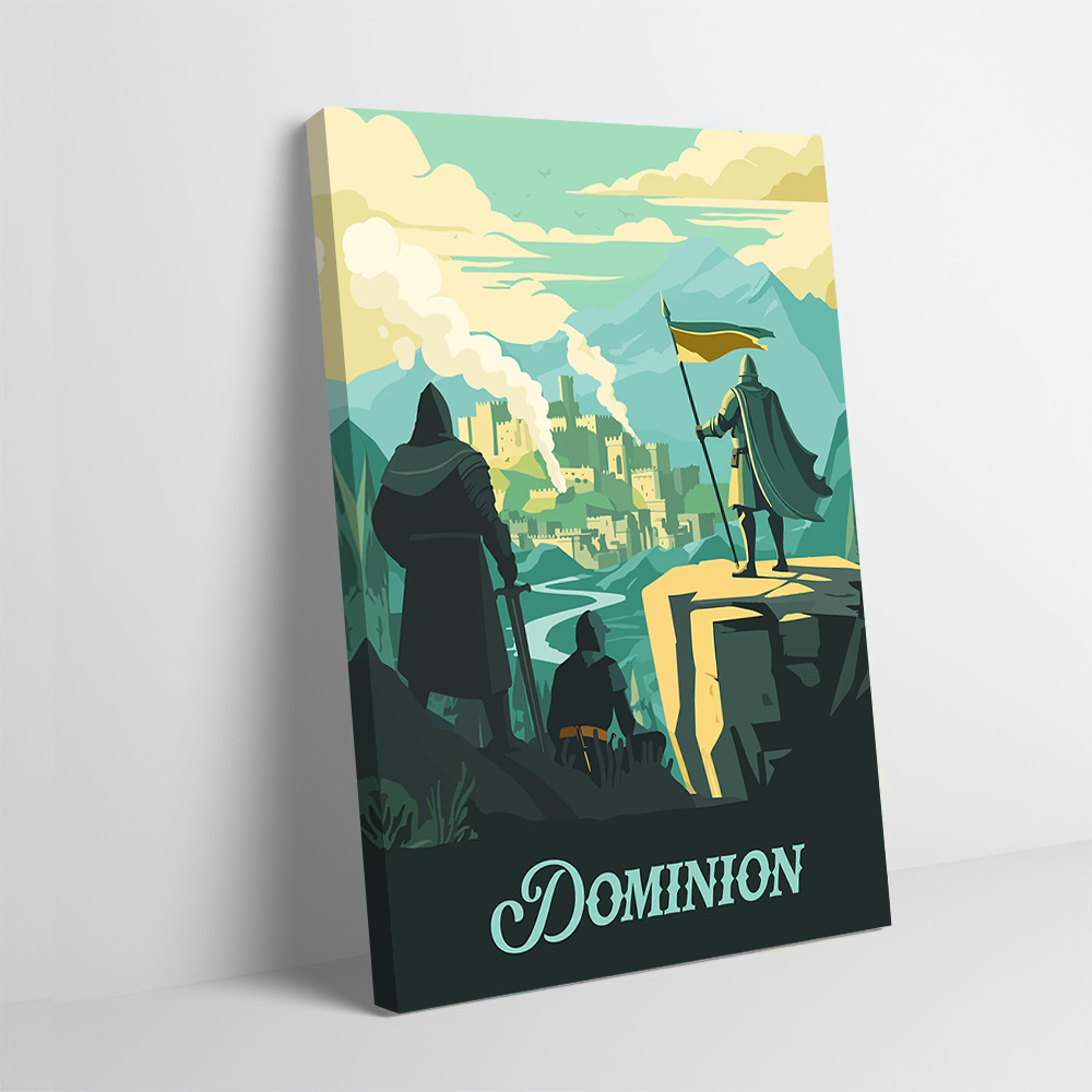 Board Game Inspiration - 도미니언 보드 게임에서 영감을 받은 포스터