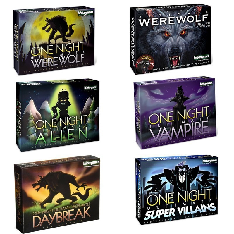 Board Game Werewolf - 파티 게임 One Night Ultimate Werewolf
