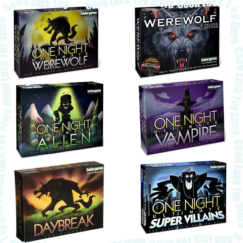 Board Game Werewolf - 원 나이트 얼티밋 웨어울프 에일리언 보드