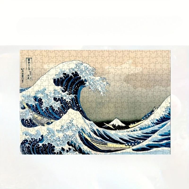 Jigsaw Puzzle Adult - 가나가와의 대파도 직소 퍼즐 500/1000/1200/2000Pcs 종이