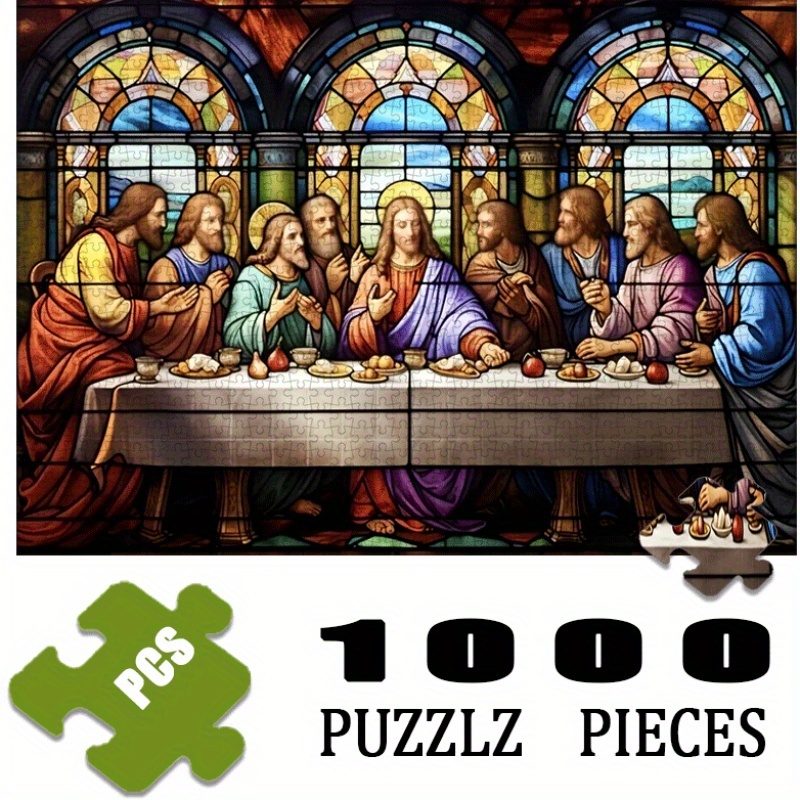 Jigsaw Puzzle Adult - 종교적 장면 최후의 만찬 종이 퍼즐
