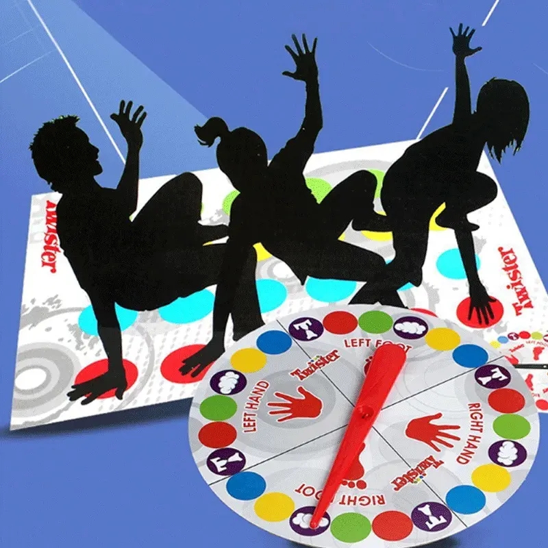 Board Game Inspiration - 트위스터 영감 댄스 매트 가족 게임