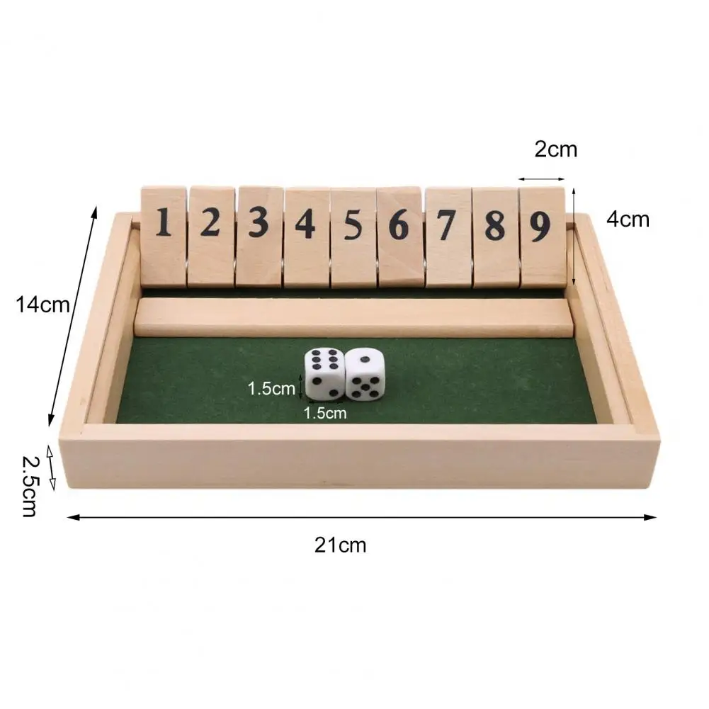 2-4인용 나무 수학 플랩 및 주사위 보드 박스 게임  - Board Game Instruction 리뷰 및 가격