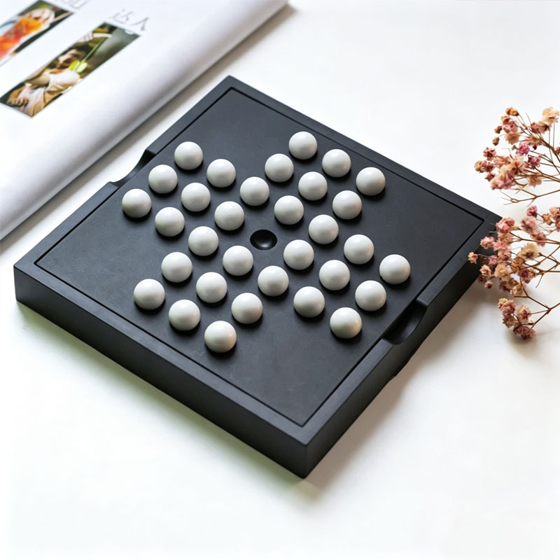 유럽 클래식 싱글 체스 페그 솔리테어 성인 및 어린이를 - Strategy Board Game 리뷰 및 가격
