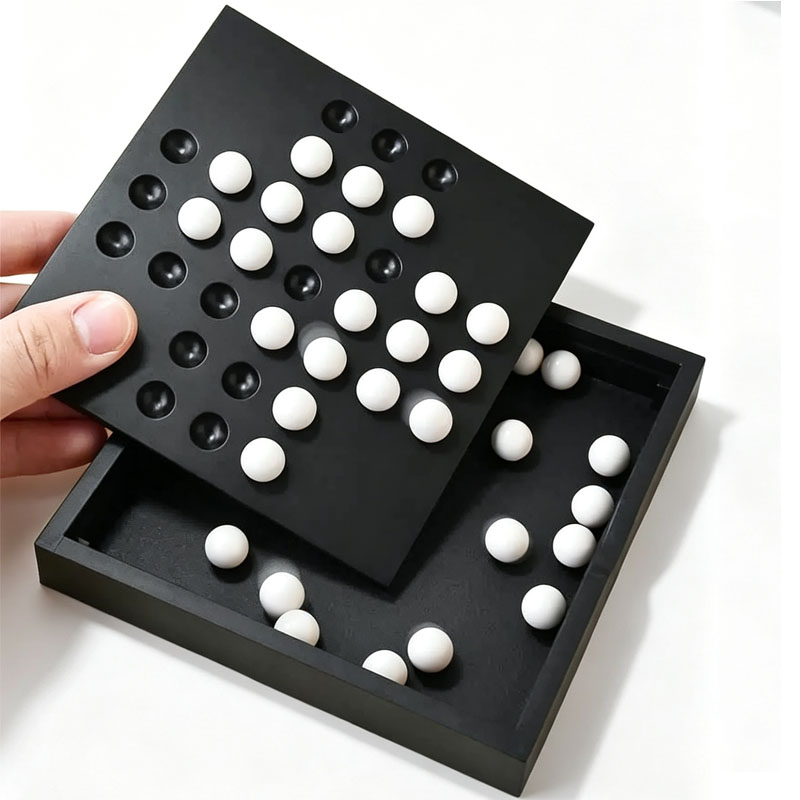 유럽 클래식 싱글 체스 페그 솔리테어 성인 및 어린이를 - Strategy Board Game 리뷰 및 가격