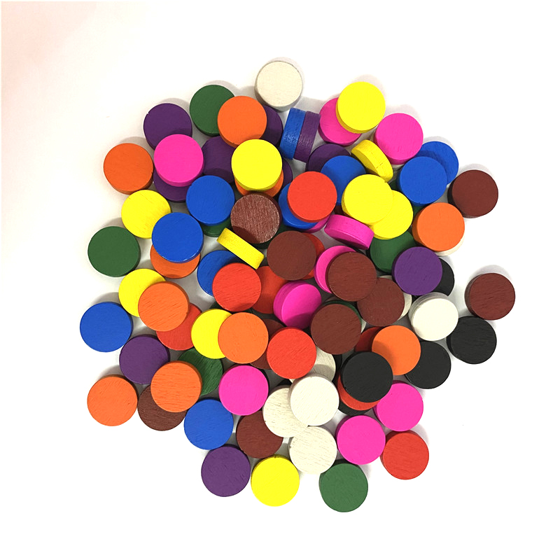50 조각 15*5MM 11 색 나무 디스크 디스크 전 - Board Game Vector 리뷰 및 가격