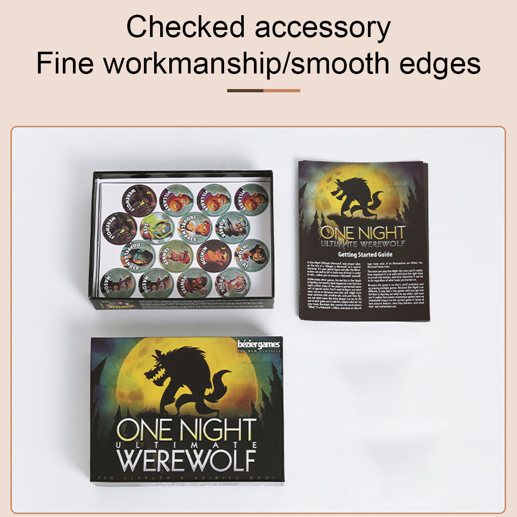 원 나이트 얼티밋 웨어울프 카드 보드 게임 퍼즐 카드  - Board Game Werewolf 리뷰 및 가격