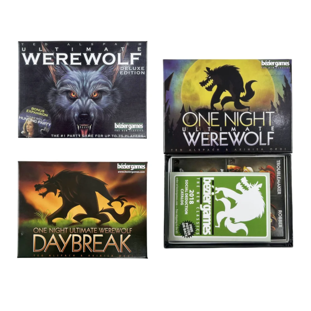 원나잇 얼티밋 웨어울프 카드 컬렉션 보드 게임 외계인  - Board Game Werewolf 리뷰 및 가격