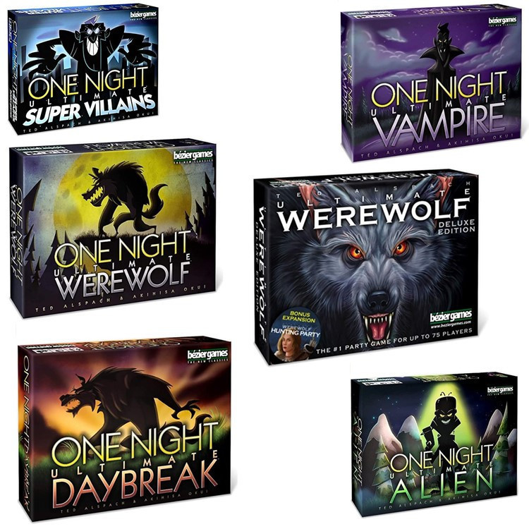 파티 게임 One Night Ultimate Werew - Board Game Werewolf 리뷰 및 가격
