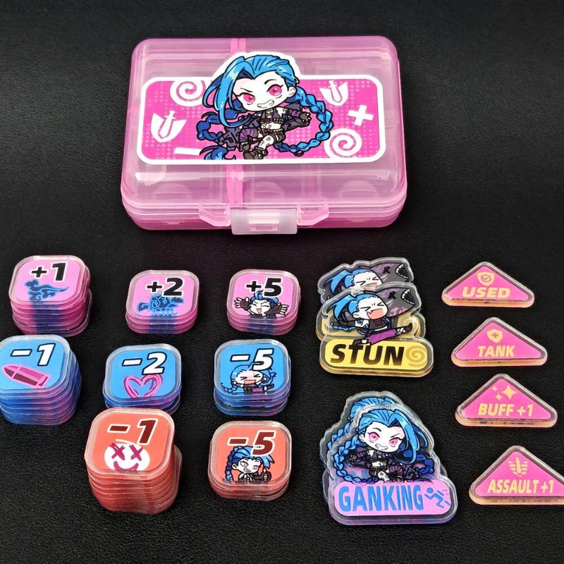 6syles TCG Teemo 아크릴 토큰 손상 표시기 - Board Game Vector 리뷰 및 가격