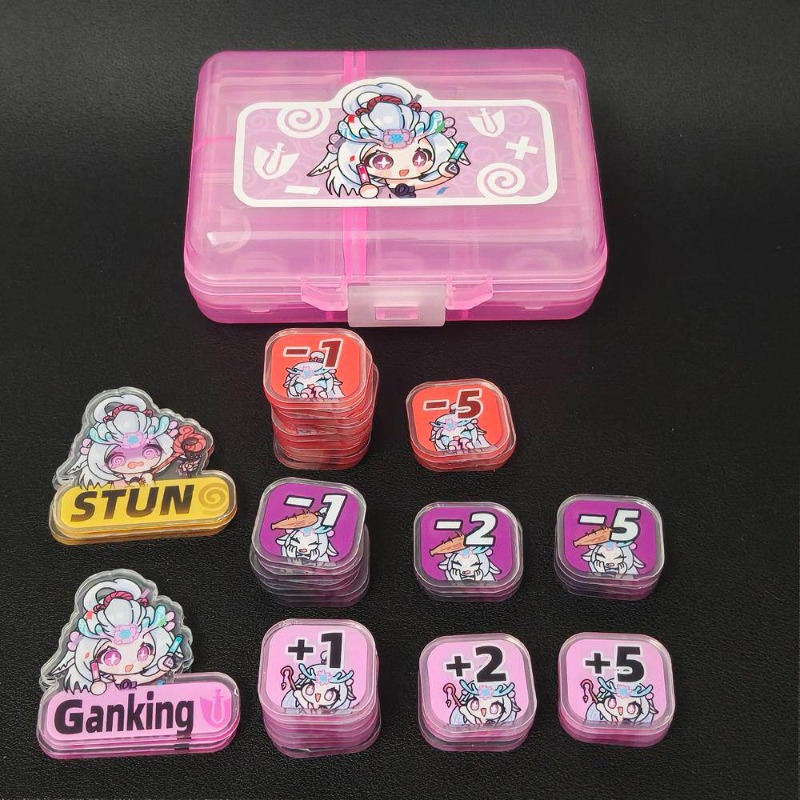 6syles TCG Teemo 아크릴 토큰 손상 표시기 - Board Game Vector 리뷰 및 가격