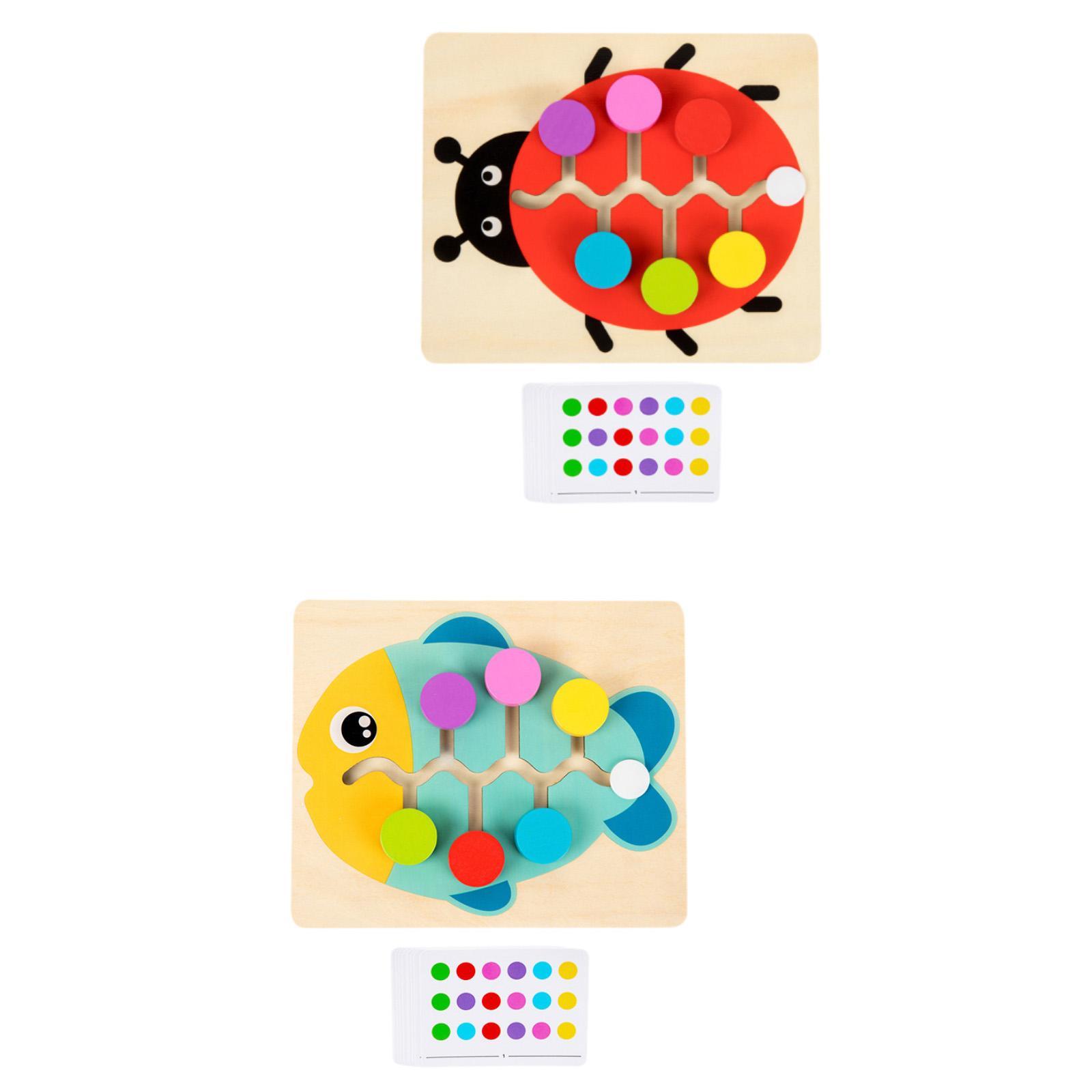 나무 색깔 맞추기 슬라이드 퍼즐 3세 4세 5세 6세  - Strategy Board Game 리뷰 및 가격