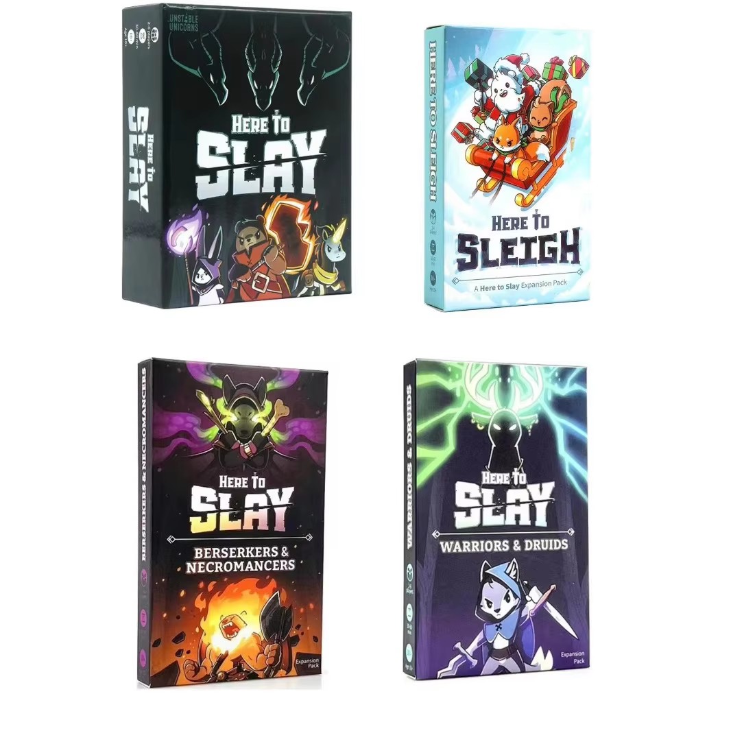 티터틀에서 제작한 불안정한 유니콘 전략 배틀 카드 게임 - Board Game Here To Slay 리뷰 및 가격