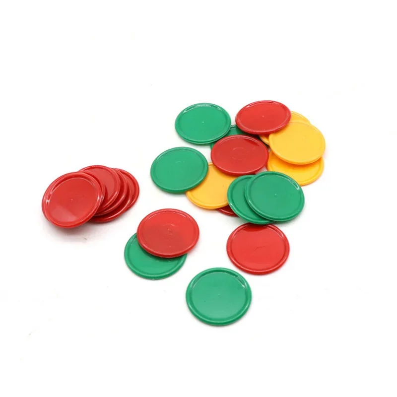 포커 칩 3.2cm 3 색 플라스틱 칩 엔터테인먼트 파 - Board Game Room 리뷰 및 가격