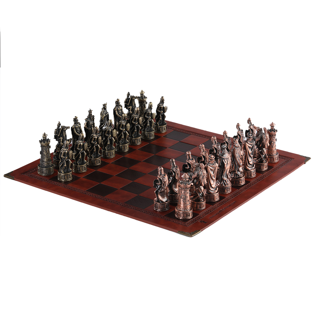 금속 테마 체스 지능형 럭셔리 나이트 테이블 게임 엔터 - Yearbook Board Game Theme 리뷰 및 가격