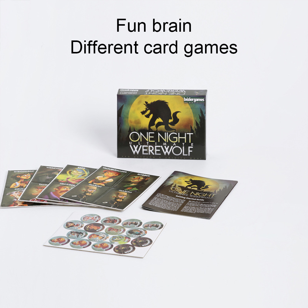 얼티밋 늑대 인간 카드 컬렉션 보드 게임, 외계인 슈퍼 - Board Game Werewolf 리뷰 및 가격