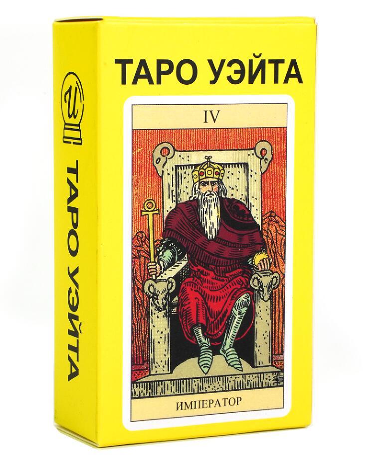 타로 카드 TAPO 데크 종이 지침이 포함된 러시아어  - Board Game Instruction 리뷰 및 가격