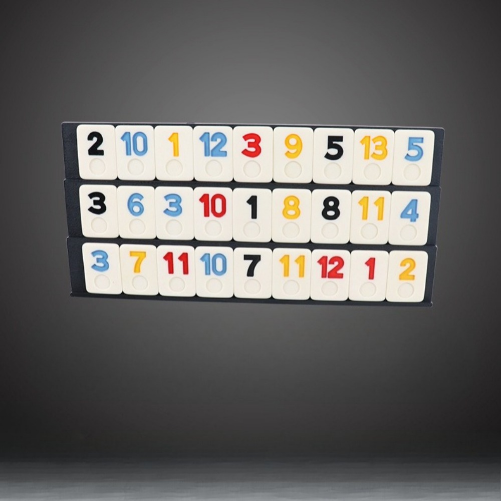 106 타일 디지털 럼미, 견고한 랙 4개와 설명서 포 - Board Game Instruction 리뷰 및 가격