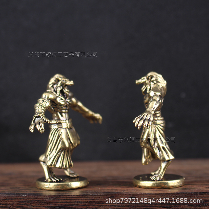 황동 늑대 인간 미니어처 장식 액세서리 장난감 빈티지  - Board Game Werewolf 리뷰 및 가격