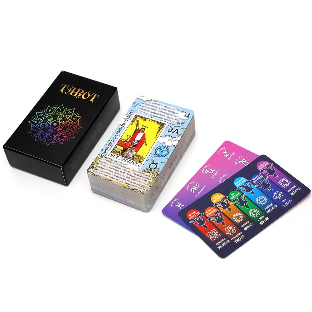  도이치 타로 카드 독일 타로 데크 놀이 게임 운명  - Board Game Instruction 리뷰 및 가격