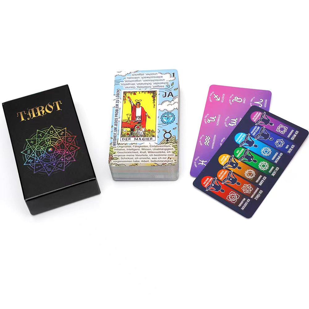  도이치 타로 카드 독일 타로 데크 놀이 게임 운명  - Board Game Instruction 리뷰 및 가격