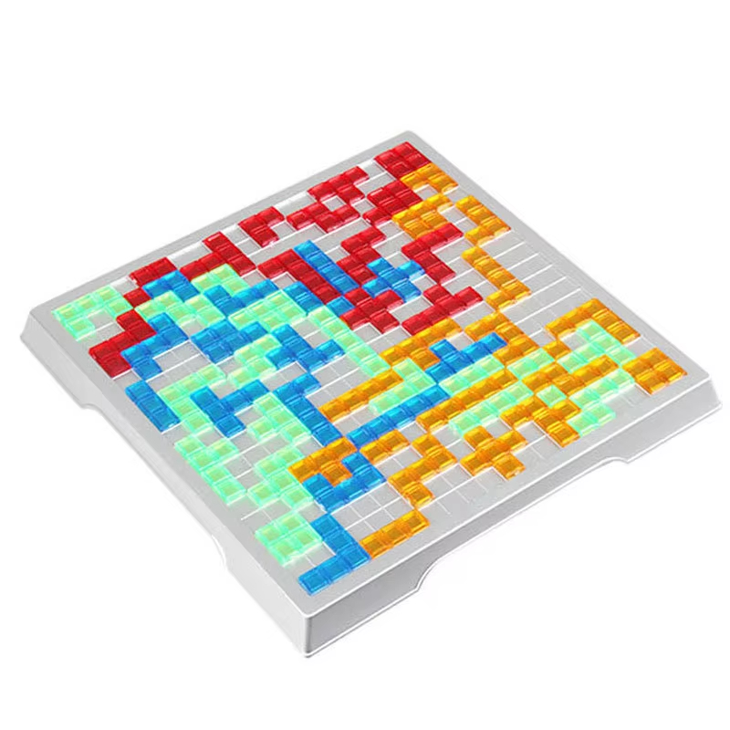 어린이 지적 퍼즐 전략 보드 교육 장난감 컬러 사각형  - Strategy Board Game 리뷰 및 가격
