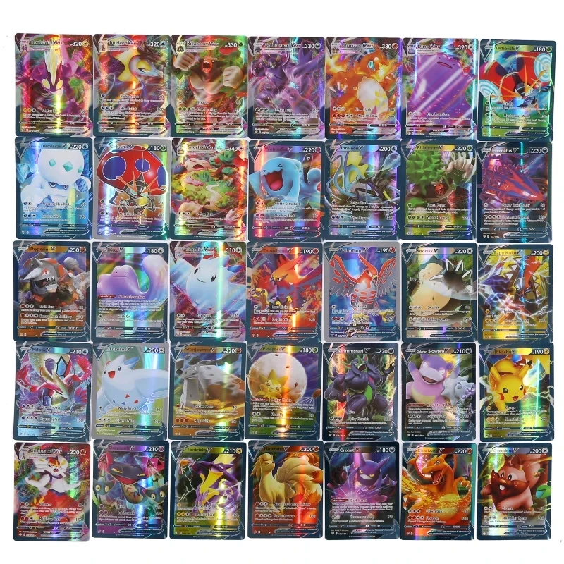 60/100Pcs 영어 포켓몬 카드 GX 태그 팀 Vm - Board Game Pokemon 리뷰 및 가격